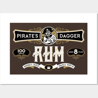 Pirate's Dagger Rum Posters and Art